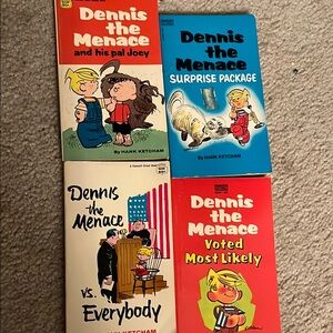 4 Dennis’s the Menace books